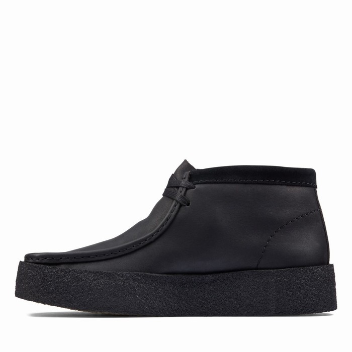 Bottes Clarks Wallabee Cup Bt Homme Noir | VSQCI6TW