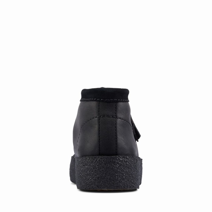 Bottes Clarks Wallabee Cup Bt Homme Noir | VSQCI6TW