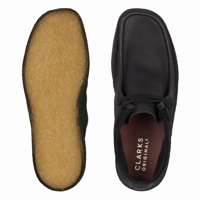 Bottes Clarks Wallabee Cup Bt Homme Noir | VSQCI6TW