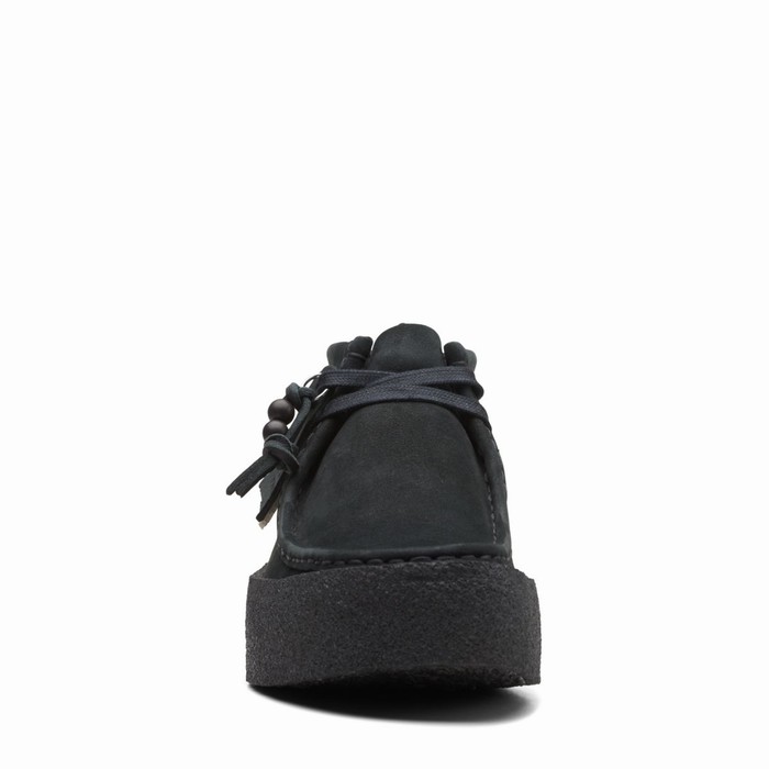 Bottes Clarks Wallabee Cup Femme Noir | 0FMHVAVH