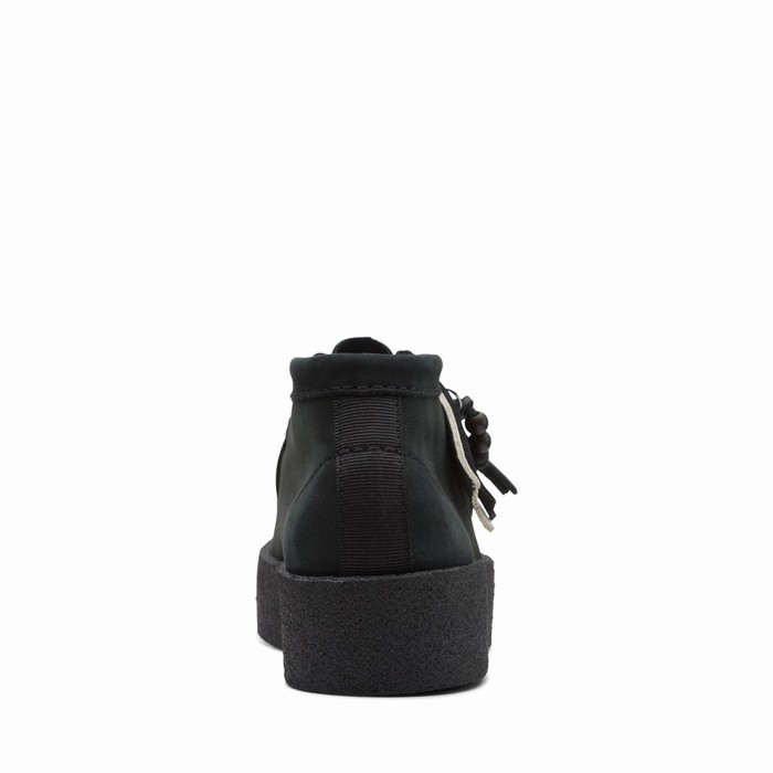 Bottes Clarks Wallabee Cup Femme Noir | 0FMHVAVH