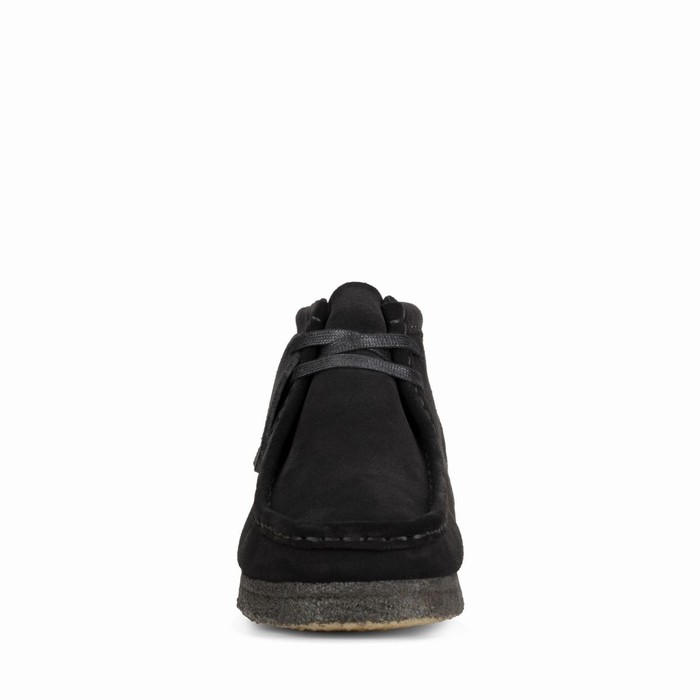 Bottes Clarks Wallabee Femme Noir | HJPIO4QE