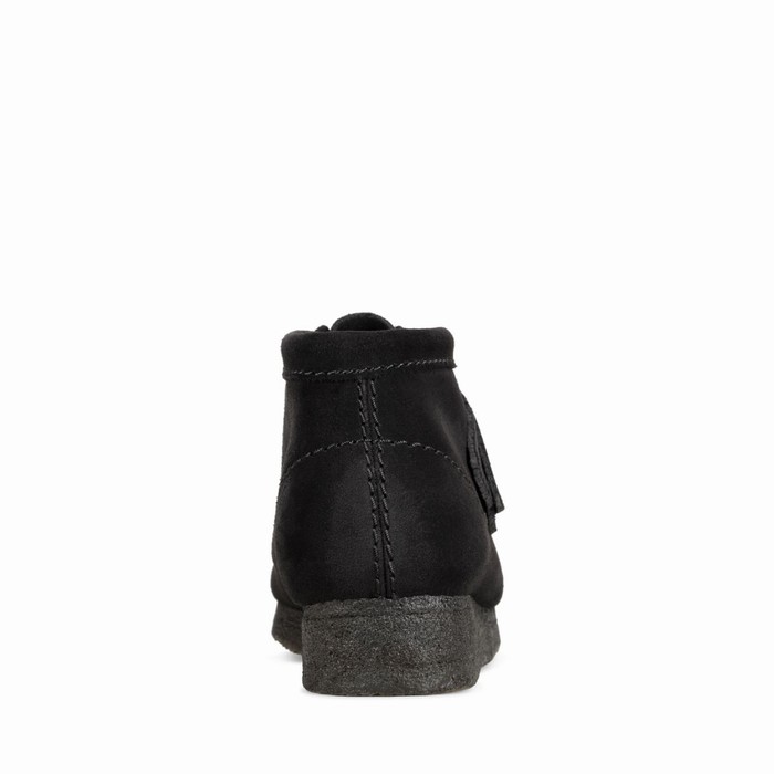 Bottes Clarks Wallabee Femme Noir | HJPIO4QE