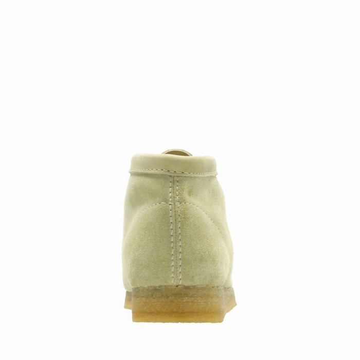 Bottes Clarks Wallabee Femme Vert Olive | MB8J3PCW