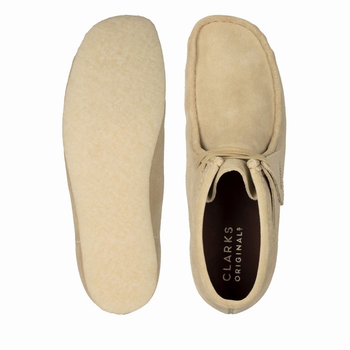 Bottes Clarks Wallabee Homme Grise | YAJXDCVR