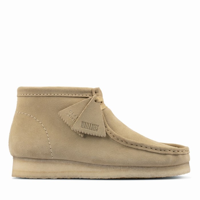 Bottes Clarks Wallabee Homme Grise | YAJXDCVR