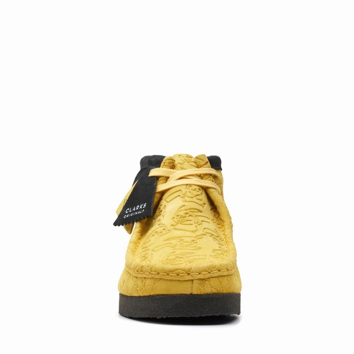 Bottes Clarks Wallabee Homme Jaune | GHVCOJNI