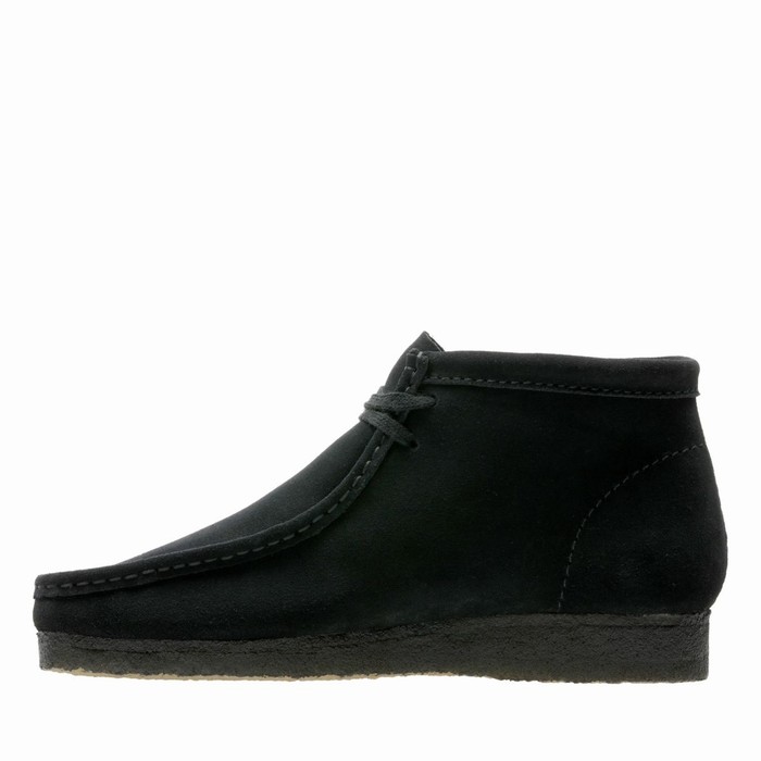 Bottes Clarks Wallabee Homme Noir | FAELS0SY