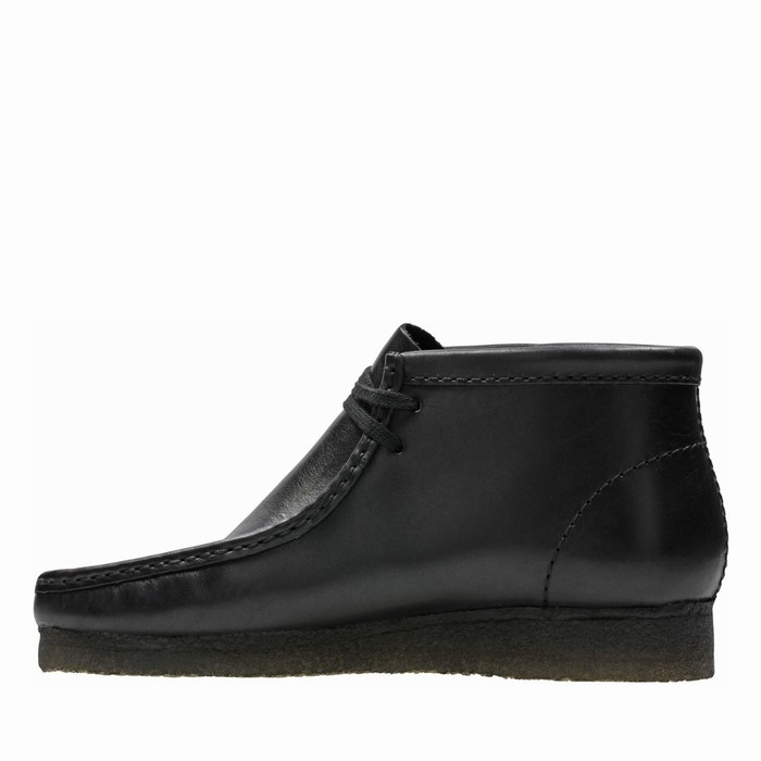 Bottes Clarks Wallabee Homme Noir | MTEKWB6Y