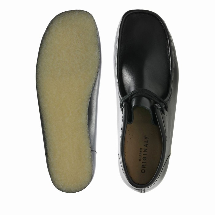 Bottes Clarks Wallabee Homme Noir | MTEKWB6Y