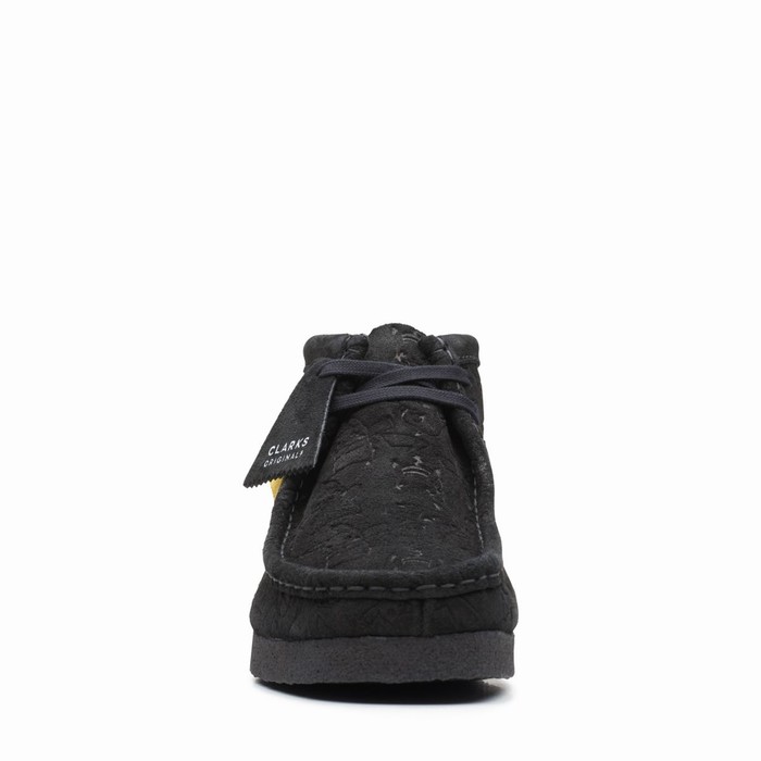 Bottes Clarks Wallabee Homme Noir | VD8CJCUE