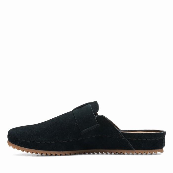 Chaussures Plates Clarks Brookleigh Mule Femme Noir | JB1QGOEA