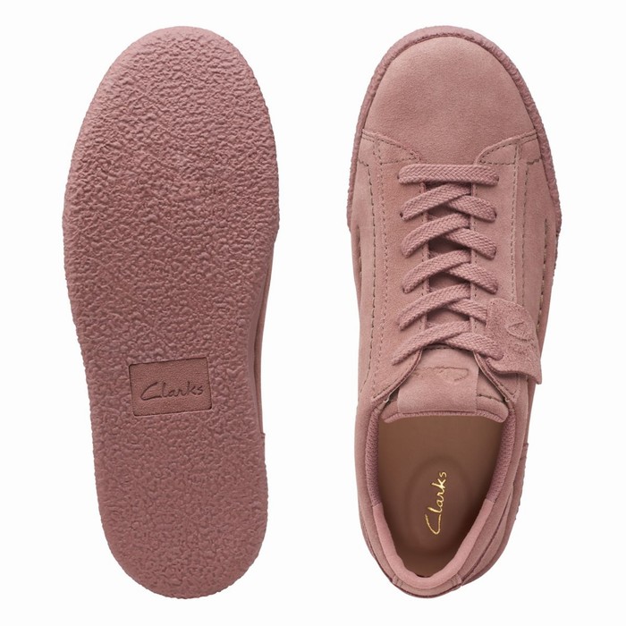 Chaussures Plates Clarks Craft Cup Walk Femme Violette | YT98LVWI