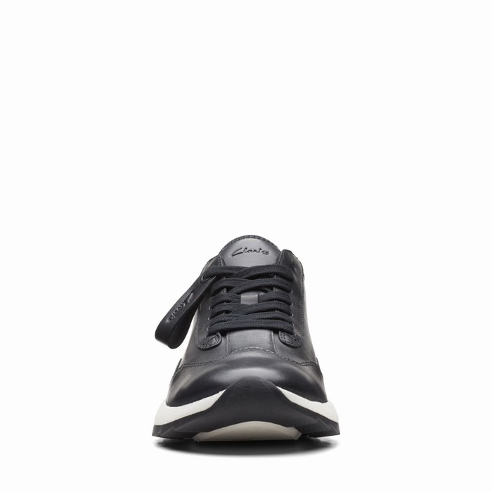 Chaussures Plates Clarks Dash Lite Lo Femme Noir | LF7KHZRA