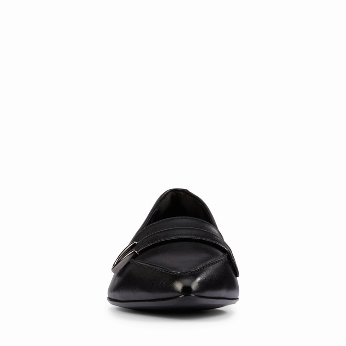 Chaussures Plates Clarks Laina 15 Boucle Femme Noir | VEYTKPUT