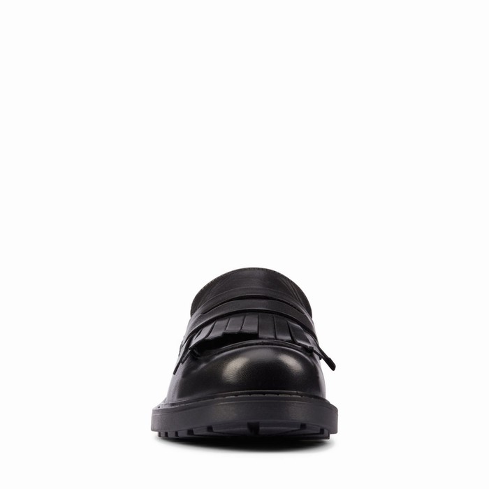 Chaussures Plates Clarks Orinoco 2 Loafer Femme Noir | 2MXGOJY0