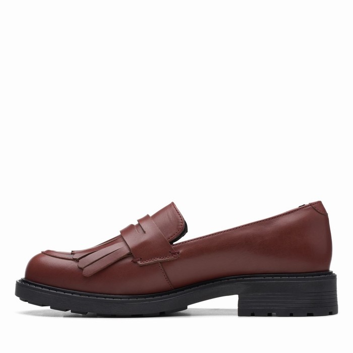 Chaussures Plates Clarks Orinoco 2 Loafer Femme Marron | GATK7QWH