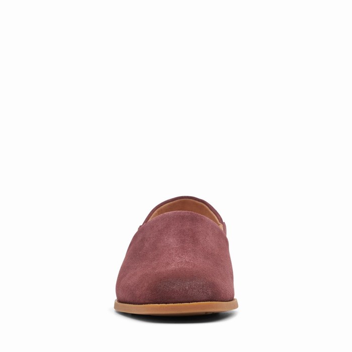 Chaussures Plates Clarks Pure Belle Femme Bordeaux | DP1IHXPR