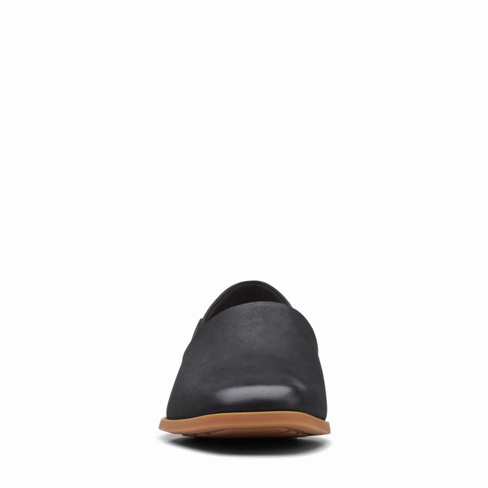 Chaussures Plates Clarks Pure Belle Femme Noir | NRJD3MP9