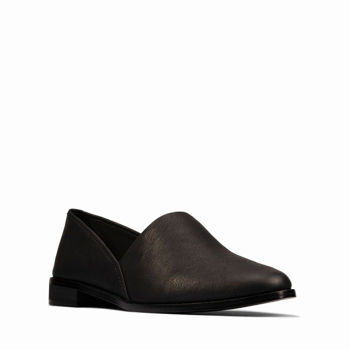 Chaussures Plates Clarks Pure Easy Femme Noir | D4RZJKLE