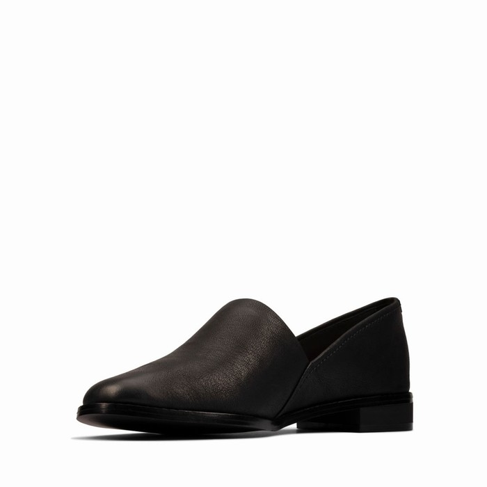 Chaussures Plates Clarks Pure Easy Femme Noir | D4RZJKLE