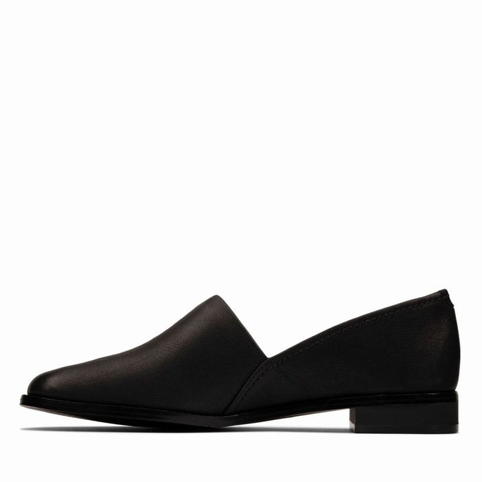 Chaussures Plates Clarks Pure Easy Femme Noir | D4RZJKLE