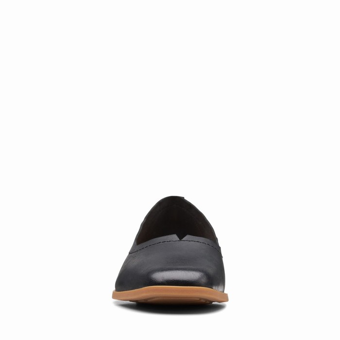 Chaussures Plates Clarks Pure Walk Femme Noir | 6M8FTCEO