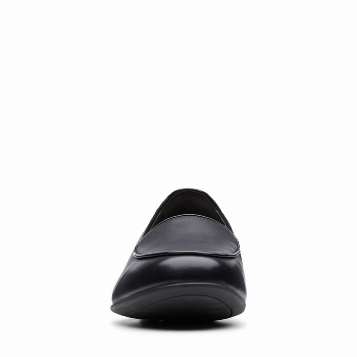 Chaussures Plates Clarks Un Blush Ease Femme Noir | T3DRUSQN