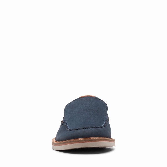 Loafers Clarks Atticus LT Edge Homme Bleu Marine | I1ZEBQFF