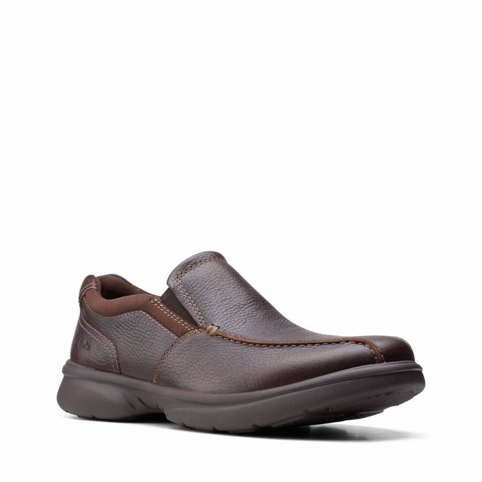 Loafers Clarks Bradley Step Homme Marron | EV4Z5T80