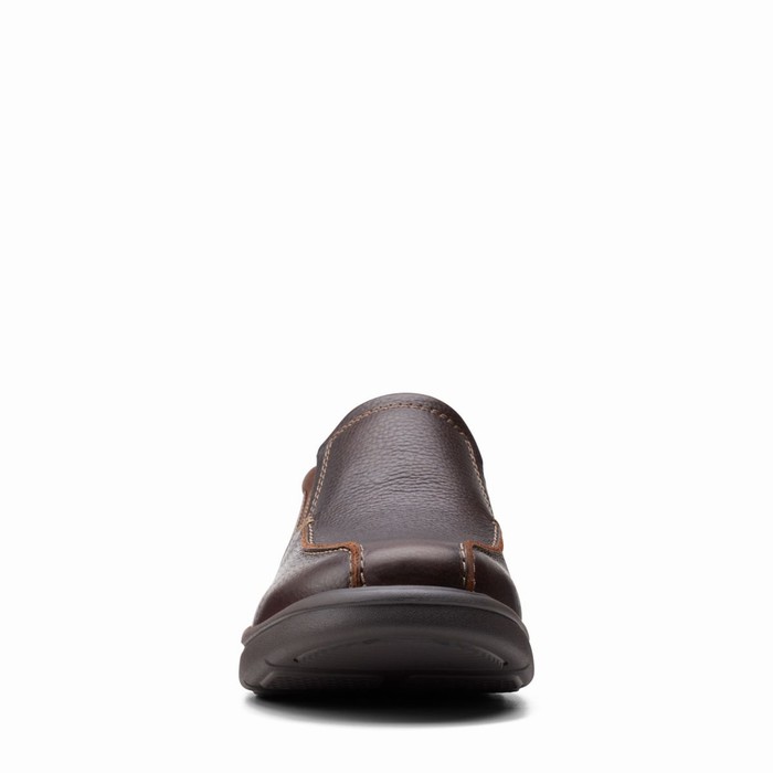 Loafers Clarks Bradley Step Homme Marron | EV4Z5T80