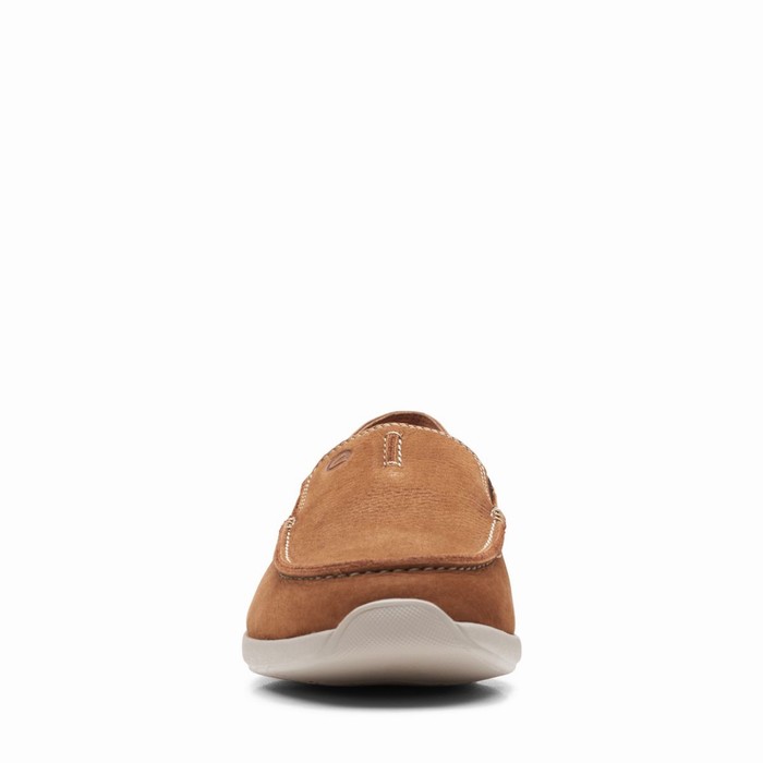 Loafers Clarks Gorwin Step Homme Marron | TSICXJCK