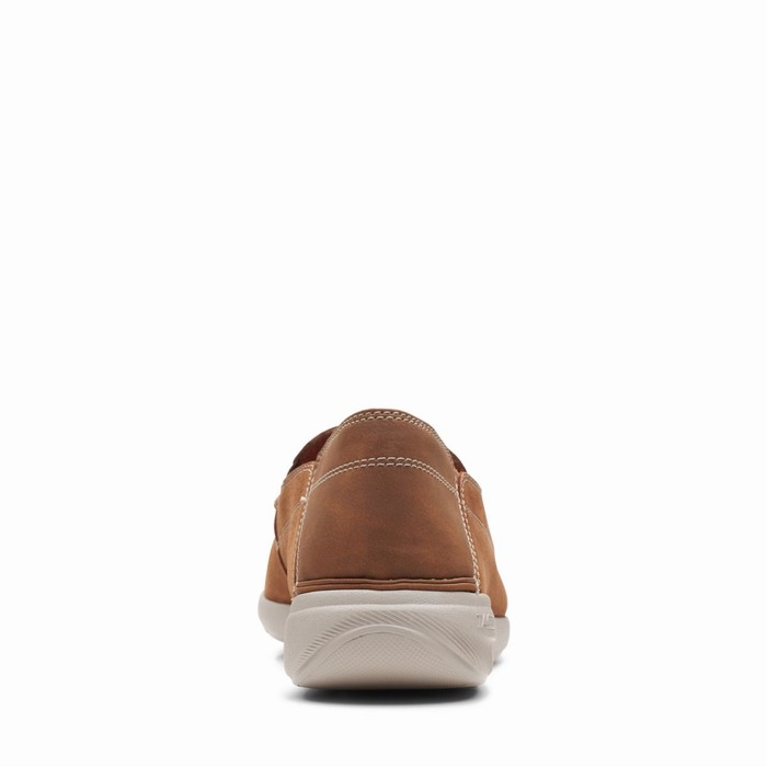 Loafers Clarks Gorwin Step Homme Marron | TSICXJCK