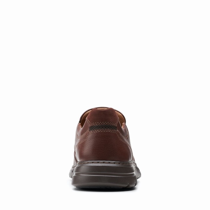 Loafers Clarks Un Brawley Step Homme Bordeaux | 3US0A7GV