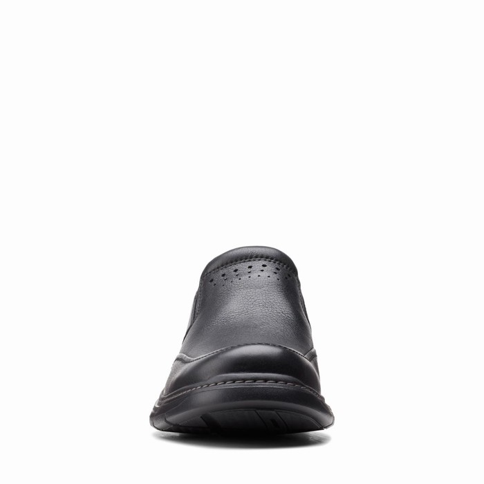 Loafers Clarks Un Brawley Step Homme Noir | QOTEPFWI