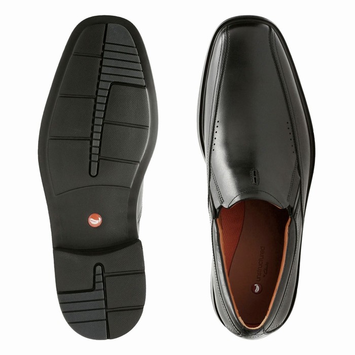 Loafers Clarks Unsheridan Go Homme Noir | PPUT95AJ