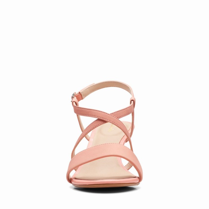 Sandales Clarks Amali Boucle Femme Corail Clair | AMWH4H7S