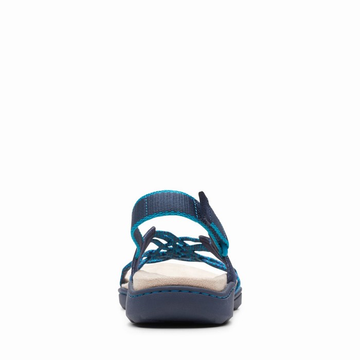 Sandales Clarks Amanda Ease Femme Bleu Marine | Z3C9L5QR