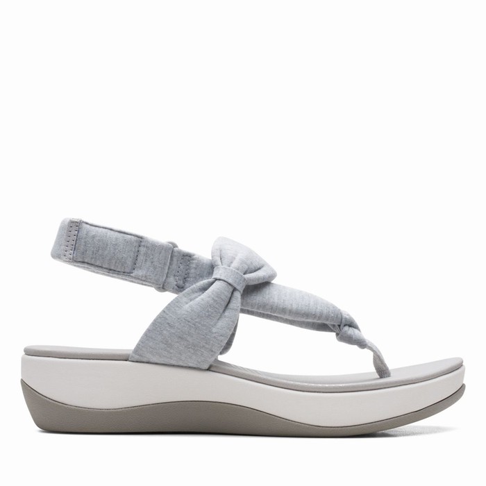 Sandales Clarks Arla Nicole Femme Grise Clair | RWSHVYAN