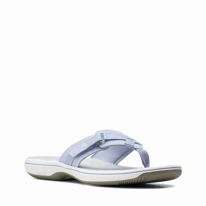 Sandales Clarks Breeze Sea Femme Lavande | D20CXYMR