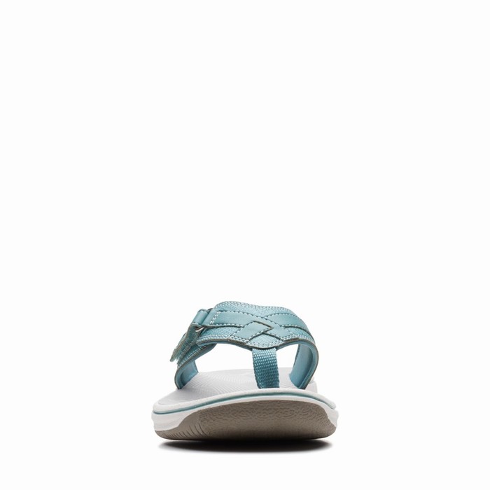 Sandales Clarks Breeze Sea Femme Turquoise | CZUJIE9Y