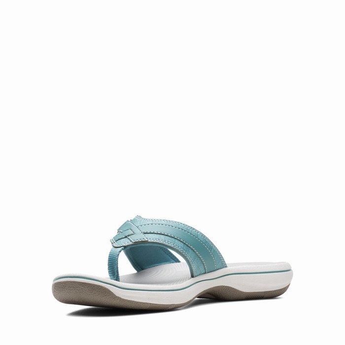 Sandales Clarks Breeze Sea Femme Turquoise | CZUJIE9Y