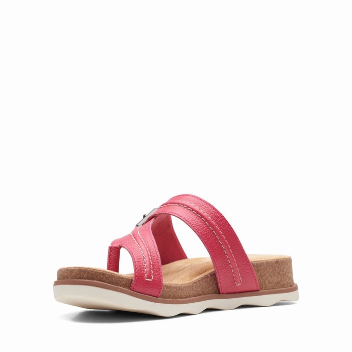 Sandales Clarks Brynn Madi Femme Fushia | AFGY2SVR