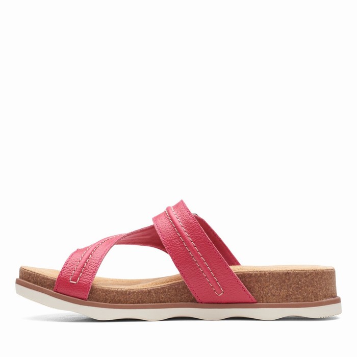 Sandales Clarks Brynn Madi Femme Fushia | AFGY2SVR