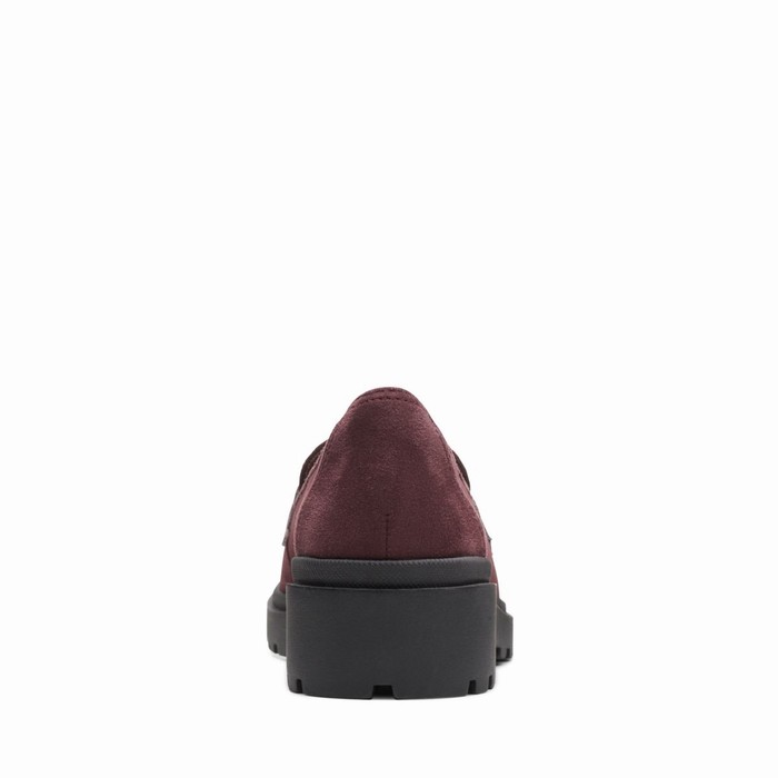 Sandales Clarks Calla Ease Femme Bordeaux | 9MHF40KS