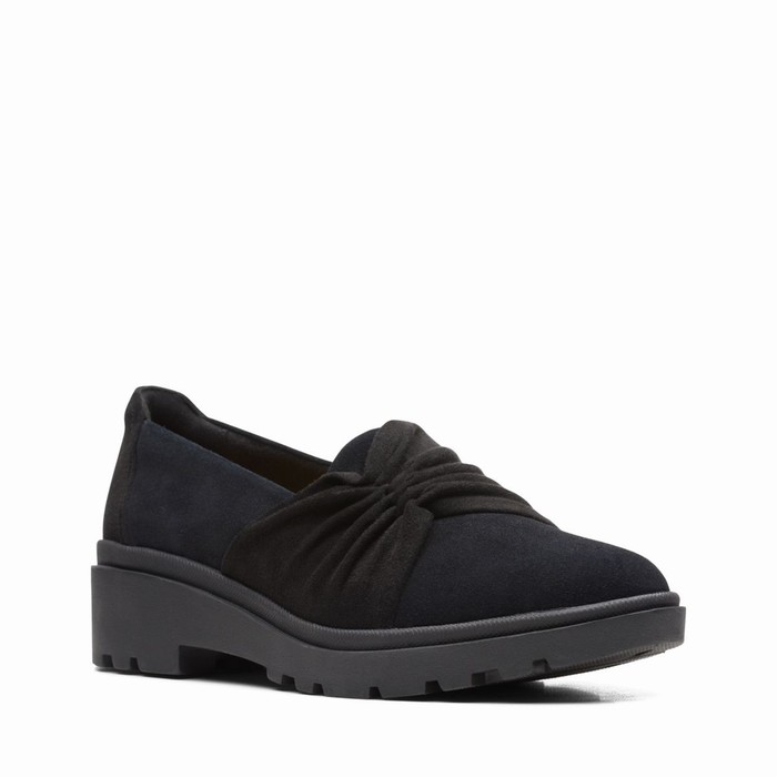 Sandales Clarks Calla Style Femme Noir | TEC1OBR0