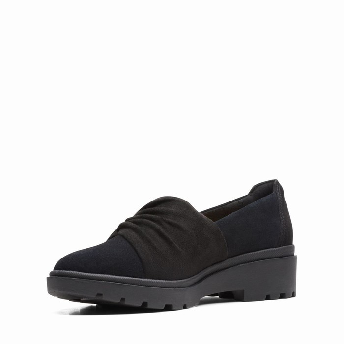 Sandales Clarks Calla Style Femme Noir | TEC1OBR0