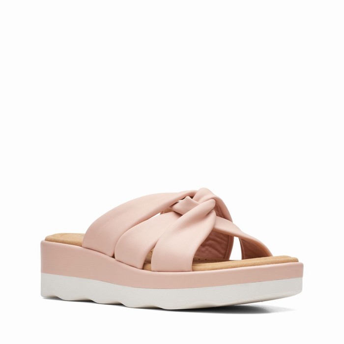 Sandales Clarks Clara Charm Femme Rose Clair | MIRRQ2G1