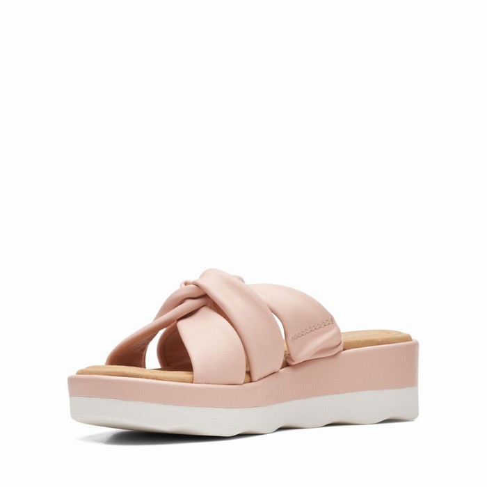 Sandales Clarks Clara Charm Femme Rose Clair | MIRRQ2G1