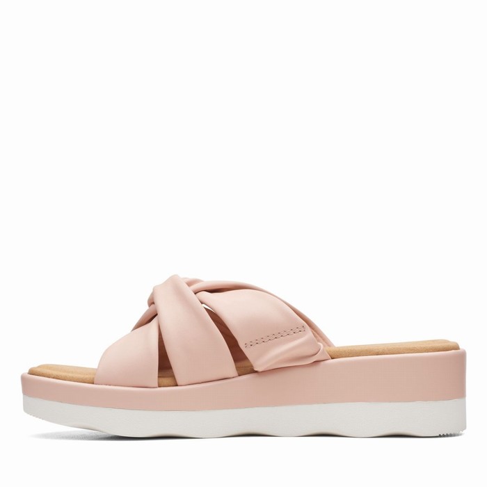 Sandales Clarks Clara Charm Femme Rose Clair | MIRRQ2G1